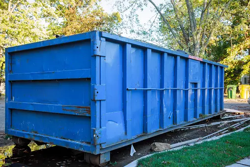 residential dumpster in cypress